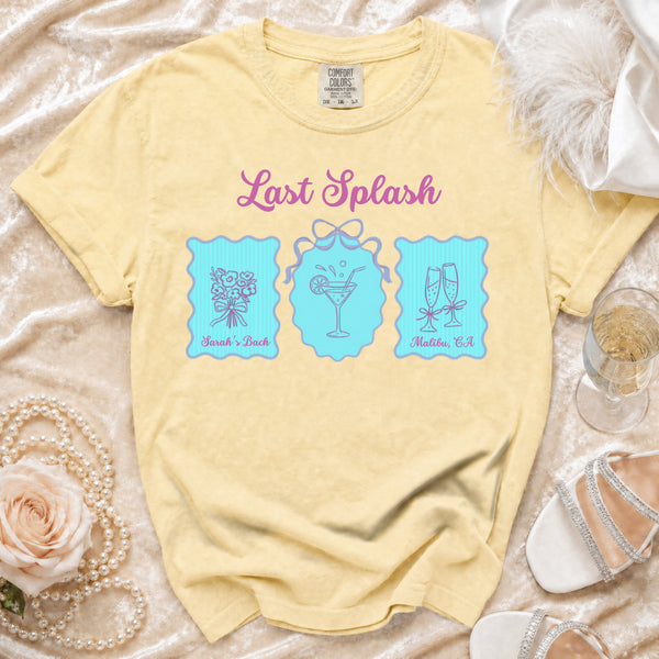 Last Splash Celebration T-Shirt in Butter