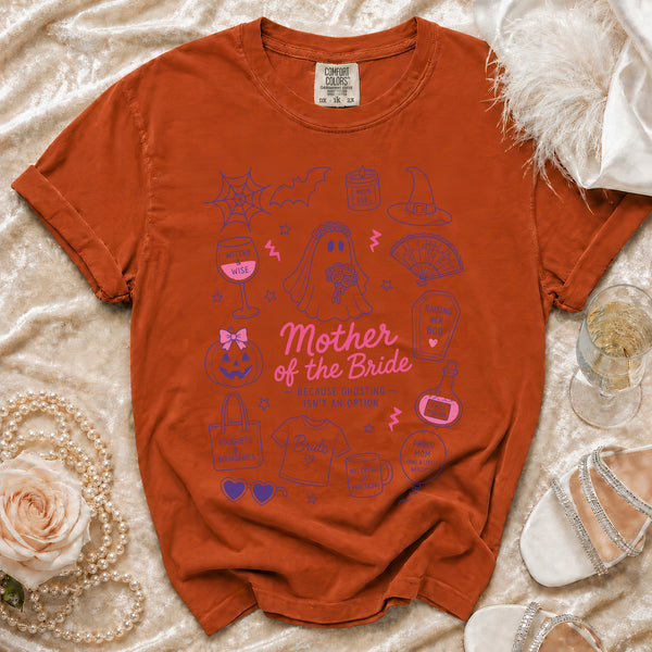 Mother of the Bride T-shirt in Yam