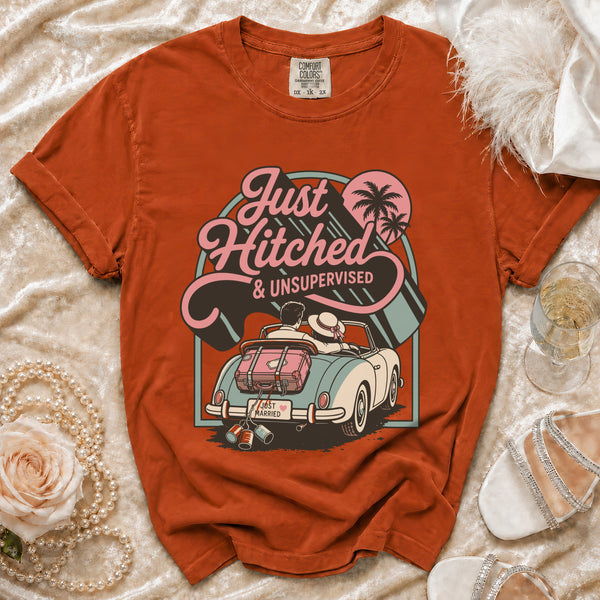 Just Hitched T-Shirt in Yam