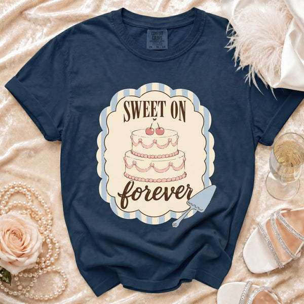 Sweet Forever T-shirt in True Navy