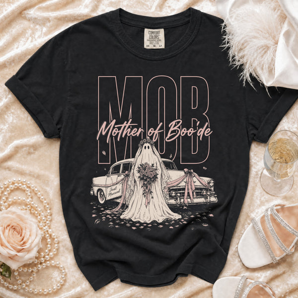 Boo'de Ghost T-shirt in Black