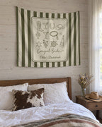 Cowgirl Bride & Crew wall tapestry on a bachelorette trip with the crew
