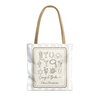 Cowgirl Bride & Crew striped tote bag, Bride