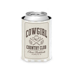 Cowgirl Country Club striped can cooler, Bride