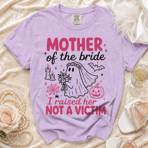 Bridal Ghost Mom T-Shirt in Orchid