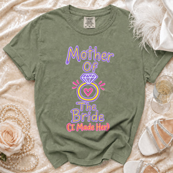 Mother of the Bride Tee in Moss