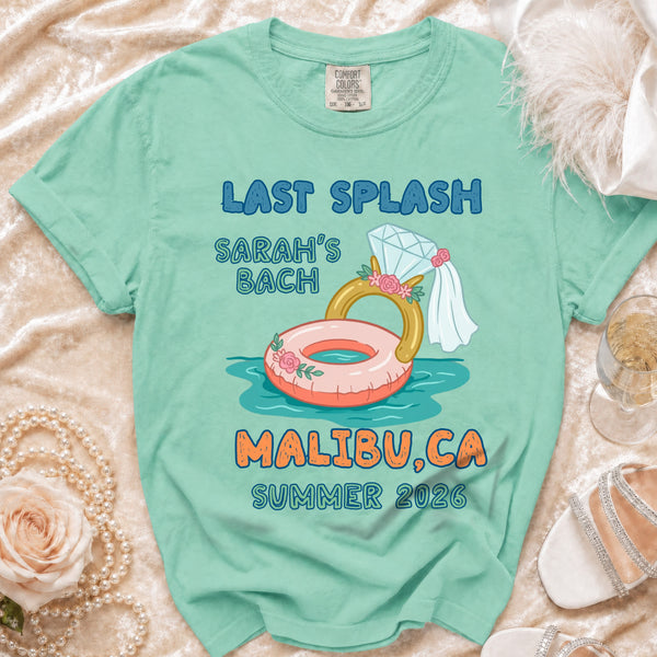 Last Splash Malibu Bach T-shirt in Island Reef