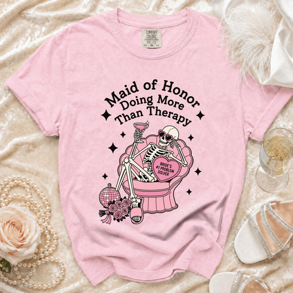 Maid of Honor T-shirt in Blossom