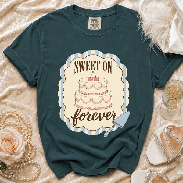 Sweet Forever T-shirt in Blue Spruce