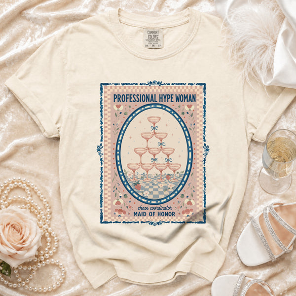 Hype Woman T-Shirt in Ivory