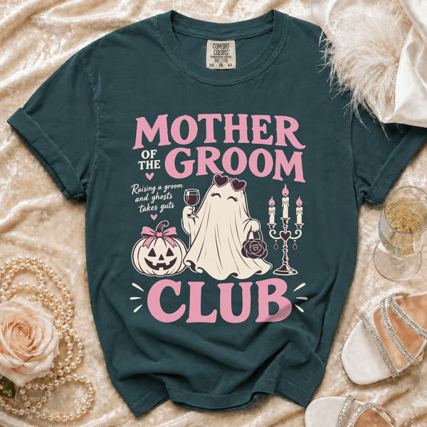 Mother Groom T-Shirt in Blue Spruce