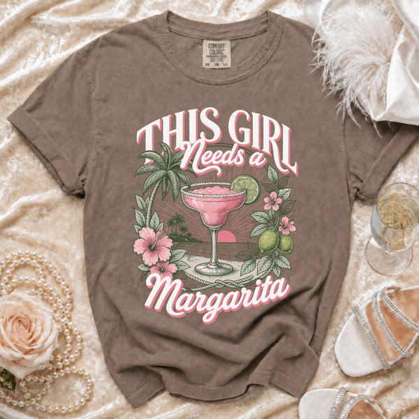Margarita Girl T-Shirt in Espresso