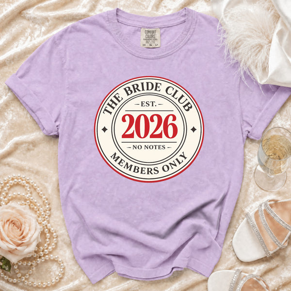 2026 Bride Club T-Shirt in Orchid