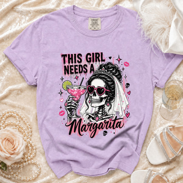 Bride Margarita T-Shirt in Orchid