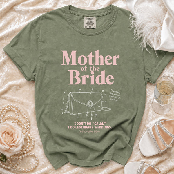 Mother of the Bride T-Shirt in Moss