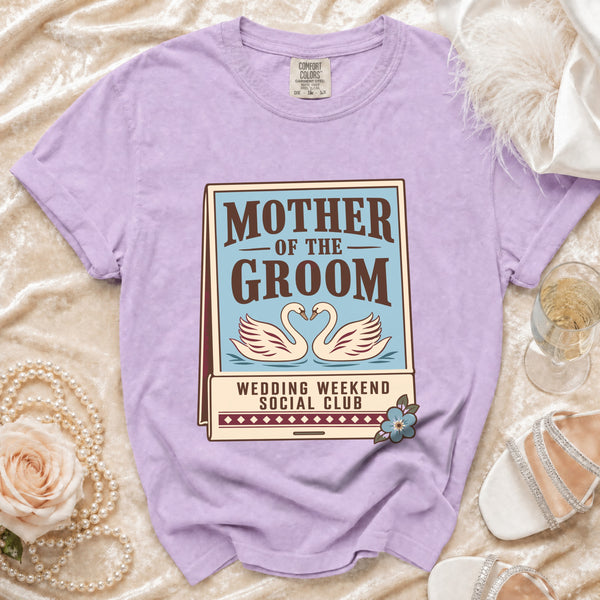 Mother Groom T-shirt in Orchid