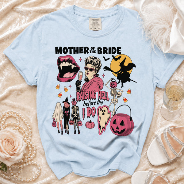 Mother of Bride T-Shirt in Chambray
