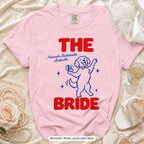 Blossom The Bride & Let's Pawty Dog bride t-shirt