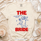 Ivory The Bride & Let's Pawty Dog bride t-shirt