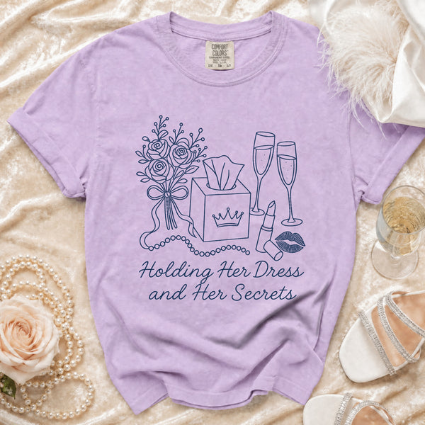 Maid of Honor T-Shirt in Orchid