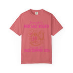 Pink t-shirt with "Jennifer's Her Last Rodeo Nashville, IN Bach Summer 2026" and cowboy boots graphic.