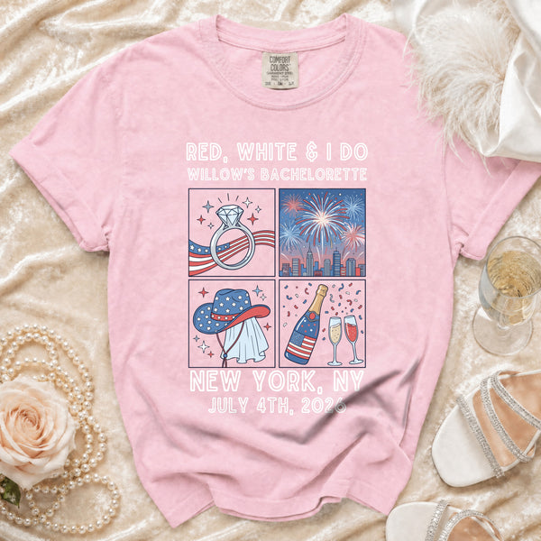 Patriotic Celebration T-Shirt in Blossom