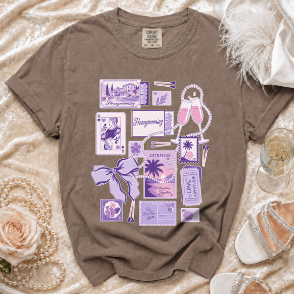 Honeymoon Dreams T-shirt in Espresso