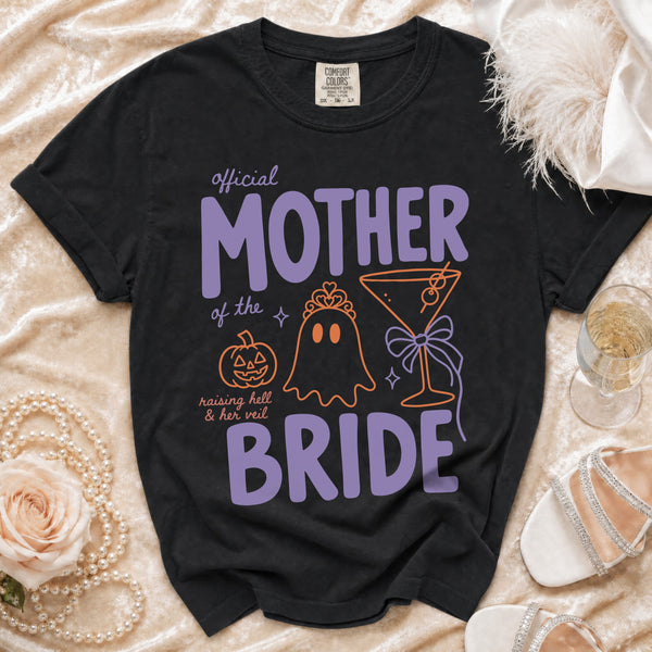 Official Mother Bride T-Shirt in Black