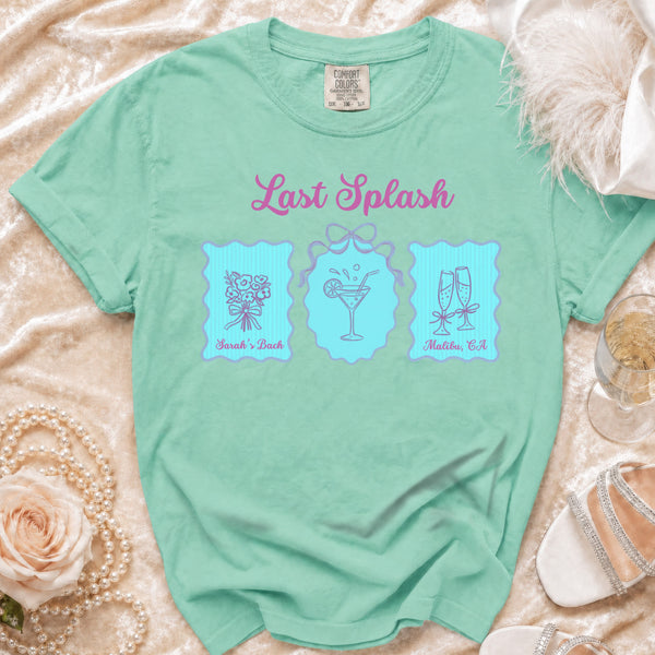 Last Splash Celebration T-Shirt in Island Reef