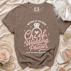 Mother of the Bride Chief Wedding Planner shirt with quote "I plan, you stress, we all survive".