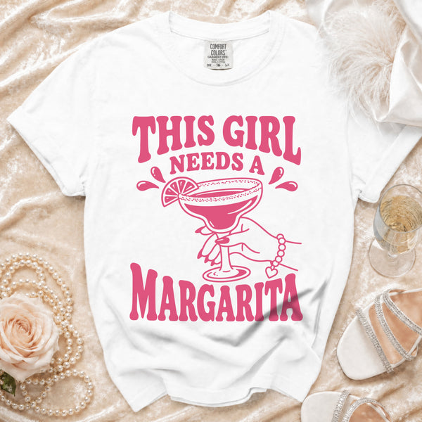 Girls Margarita T-Shirt in White