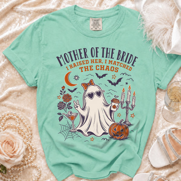 Mother of the Bride T-Shirt in Island Reef