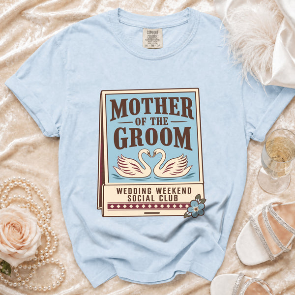Mother Groom T-shirt in Chambray