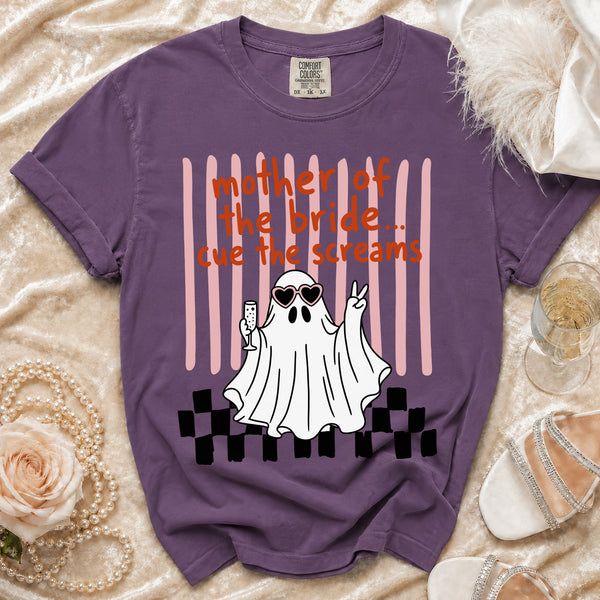 Mother of the Bride T-Shirt in Grape