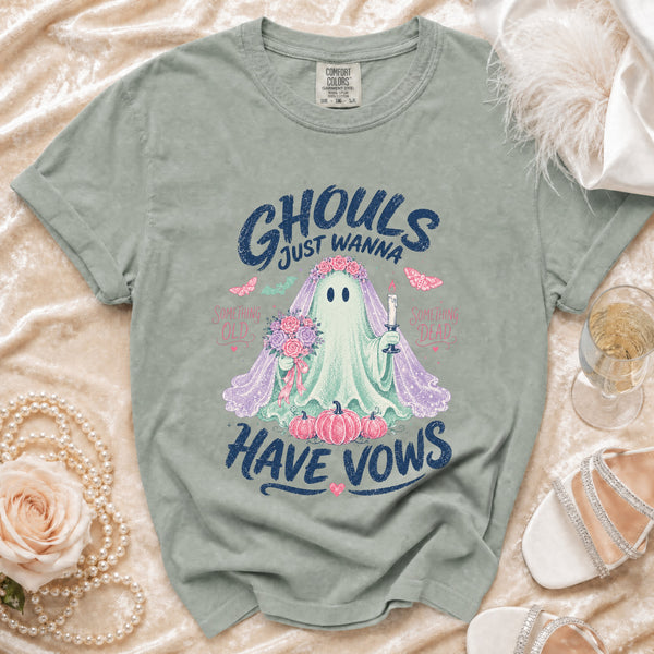 Ghoul Bride Vows T-Shirt in Bay