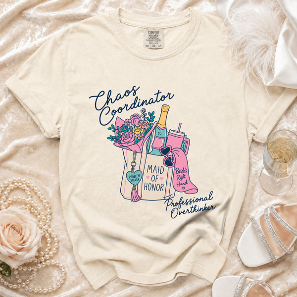 Maid of Honor T-shirt in Ivory