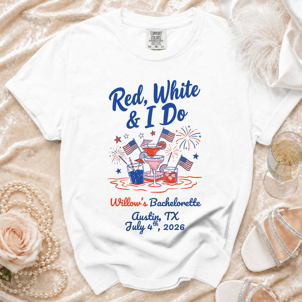 Red, White & I Do Willow's Bachelorette Austin, TX July 4th, 2026