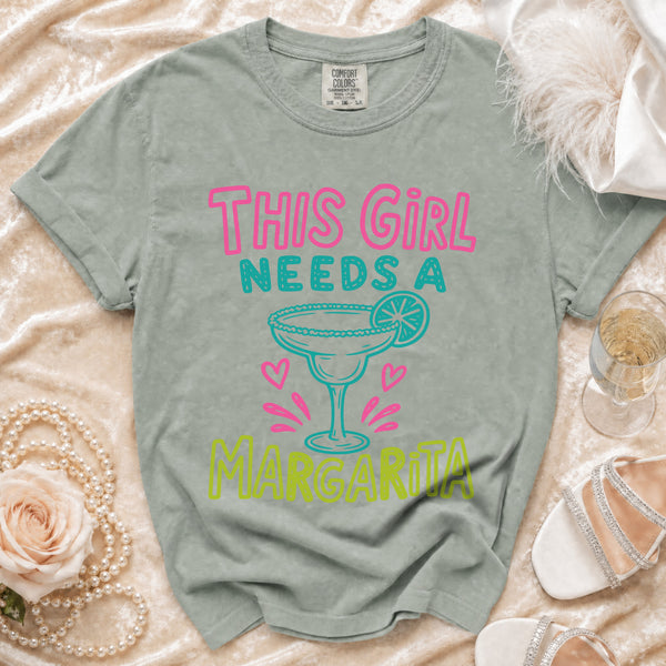 Margarita Girl T-Shirt in Bay
