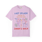 Last Splash Malibu CA Summer 2026 Sarah's Bach t-shirt design.