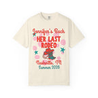 Jennifer's Bach Her Last Rodeo Nashville, TN Summer 2026 t-shirt.