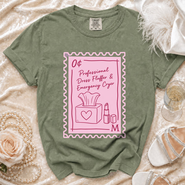 Dress Fluffer T-Shirt in Moss