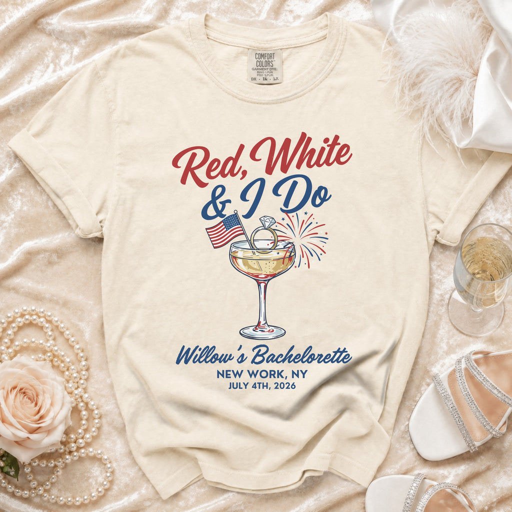 Red, White & I Do Willow's Bachelorette July 4th 2026 New York NY.