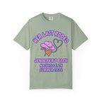 T-shirt with "Her Last Rodeo" text, cowboy hat, lasso, and bachelorette details.