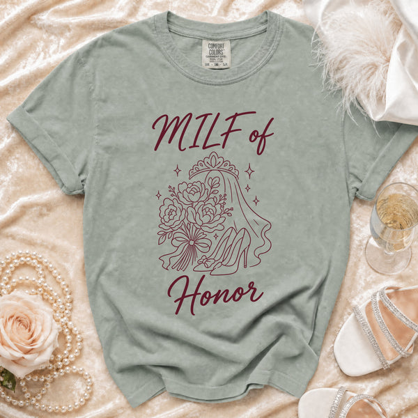 MILF of Honor Tee in Bay