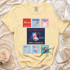 Bachelorette t-shirt with "Red, White & I Do" and "Willow's Bachelorette" details.