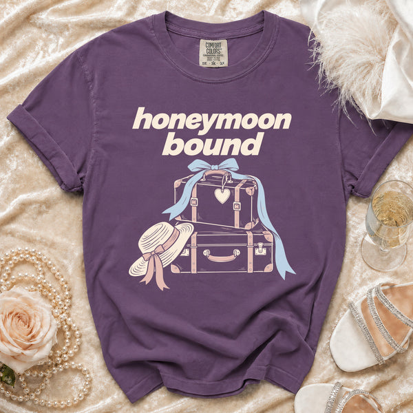 Honeymoon Bound T-Shirt in Grape