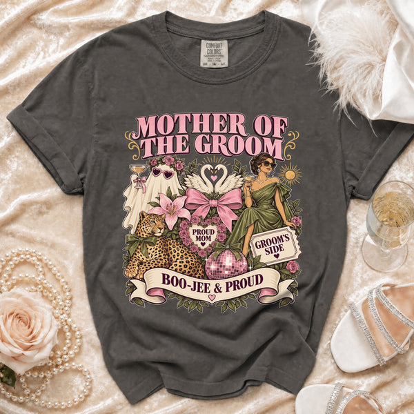 Boo-Jee Mom T-Shirt in Pepper