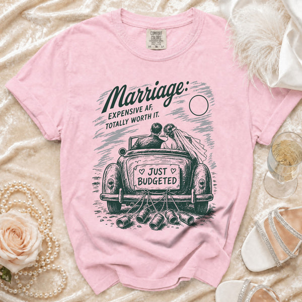 Just Budgeted T-Shirt in Blossom