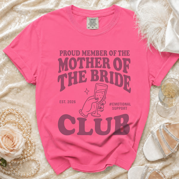 Bride's Mom T-Shirt in Crunchberry
