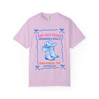 Pink t-shirt with "Her Last Rodeo Jennifer's Bach Nashville, TN Summer 2026" text.